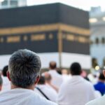 المصلون يؤدون صلاة عيد الأضحى في المسجد الحرام