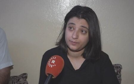 الشابة الكوردية الإيزدية ديما أمين