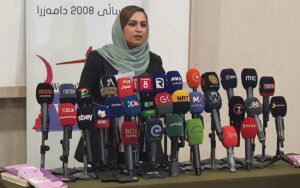 عضو منظمة دعم الحقوق القانونية للنساء في إقليم كوردستان، المحامية گونا مجيد