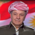 رئيس الحزب الديمقراطي الكوردستاني مسعود بارزاني