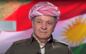 رئيس الحزب الديمقراطي الكوردستاني مسعود بارزاني