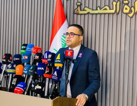 المتحدث باسم وزارة الصحة العراقية سيف البدر