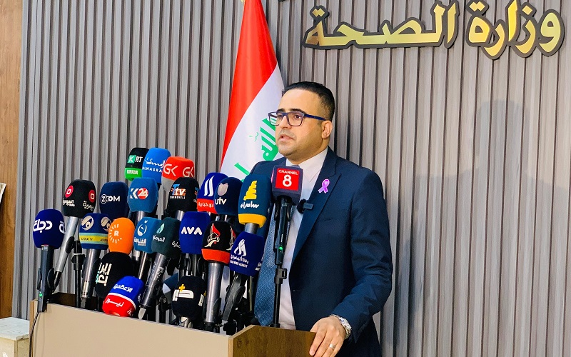 المتحدث باسم وزارة الصحة العراقية سيف البدر