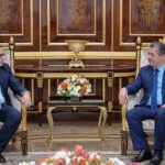 رئيس وزراء إقليم كوردستان مسرور بارزاني، يستقبل السفير التركي لدى العراق أنيل بورا إنان