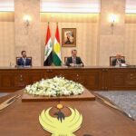 اجتماع حكومة إقليم كوردستان برئاسة مسرور بارزاني وحضور قوباد طالباني