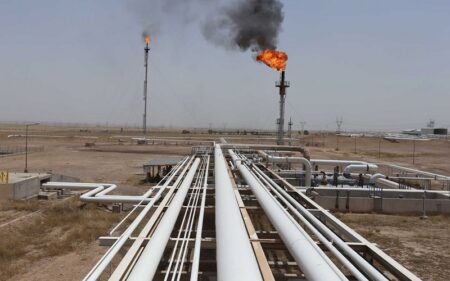 صورة أرشيفية لحقل نفطي في إقليم كوردستان