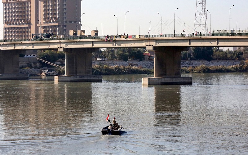 صورة أرشيفية لنهر دجلة في العراق