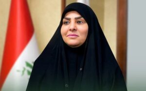 عضو مجلس النواب العراقي عن كتلة الصادقون سهيلة السلطاني