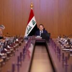جلسة اعتيادية لمجلس الوزراء العراقي، برئاسة رئيس الوزراء محمد شياع السوداني