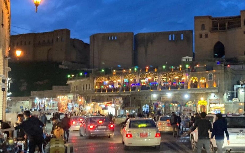 صورة أرشيفية لمدينة أربيل، عاصمة إقليم كوردستان