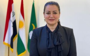 المتحدثة باسم كتلة الاتحاد الوطني الكوردستاني في مجلس النواب العراقي سوزان منصور