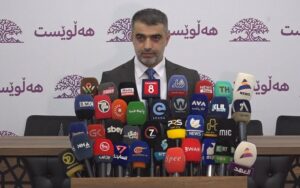 مقرر تيار الموقف الوطني في إقليم كوردستان علي حمه صالح