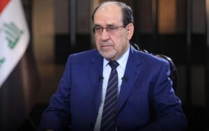 رئيس الوزراء العراقي الأسبق وزعيم ائتلاف دولة القانون نوري المالكي