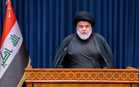 زعيم التيار الوطني الشيعي في العراق السيد مقتدى الصدر