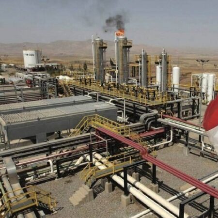صورة أرشيفية لحقل نفطي في إقليم كوردستان