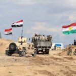 صورة أرشيفية للقوات العراقية وقوات البيشمركة الكوردية