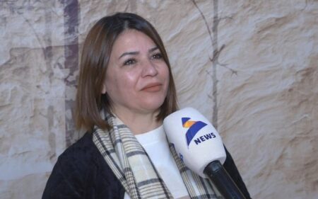 القيادية في حزب جبهة الشعب دلسوز زنكنة