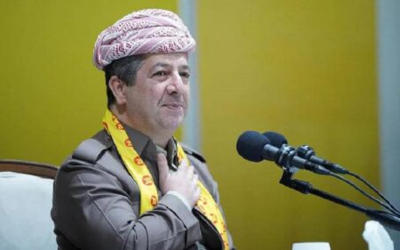 رئيس حكومة تصريف الأعمال في إقليم كوردستان مسرور بارزاني