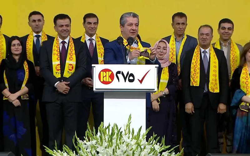 رئيس وزراء إقليم كوردستان مسرور بارزاني