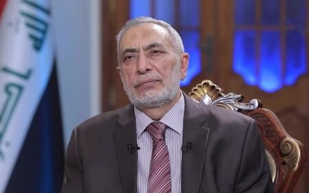 رئيس مجلس النواب العراقي محمود المشهداني