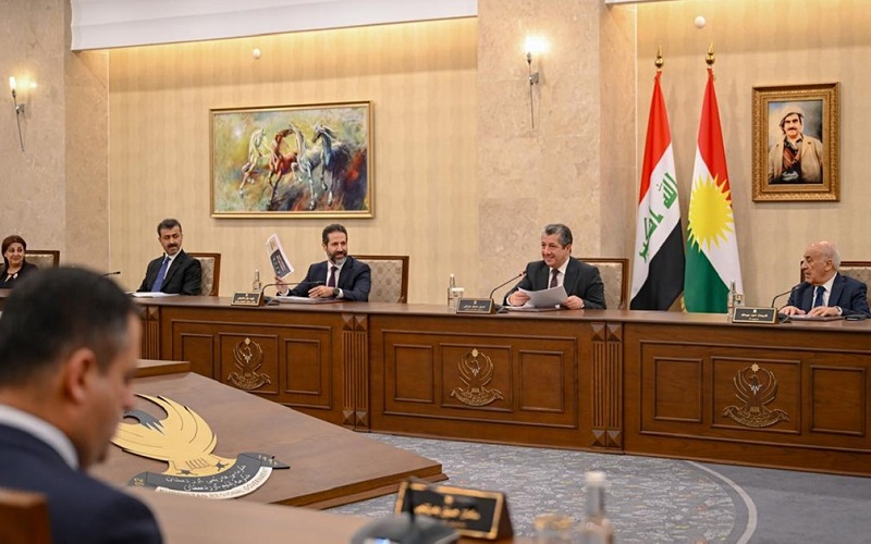 اجتماع مجلس وزراء إقليم كوردستان
