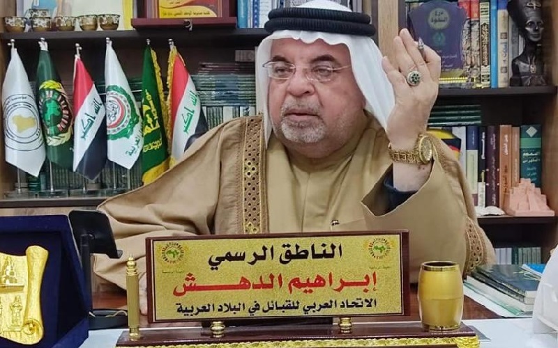 الباحث العراقي إبراهيم الدهش