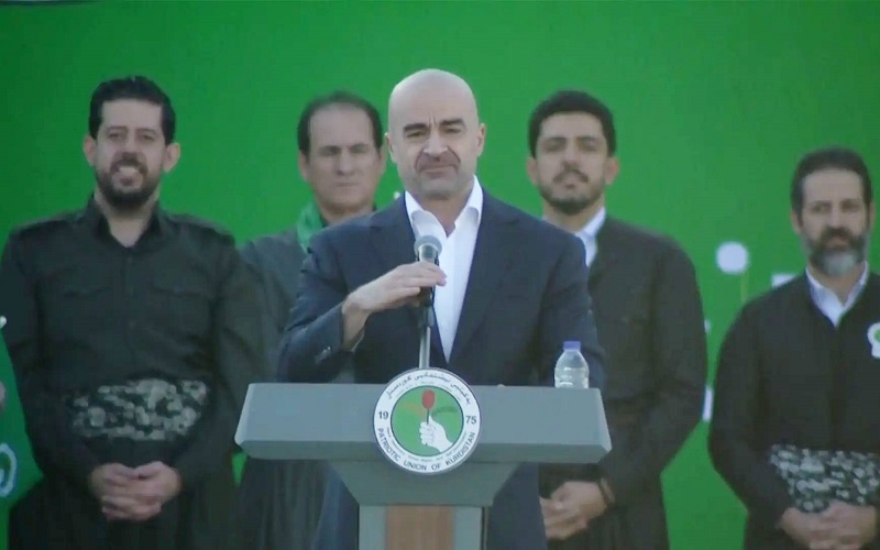 رئيس الاتحاد الوطني الكوردستاني بافل طالباني