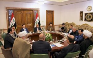 اجتماع سابق للإطار التنسيقي للقوى الشيعية في العراق