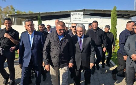 لجنة التحقيق الخاصة باستهداف حقل كورمور برئاسة وزير الداخلية العراقي عبدالأمير الشمري وعضوية رئيس جهاز المخابرات حميد الشطري ووزير الداخلية في إقليم كردستان ريبر أحمد، تصل إلى محافظة السليمانية للتحقيق حول الهجوم