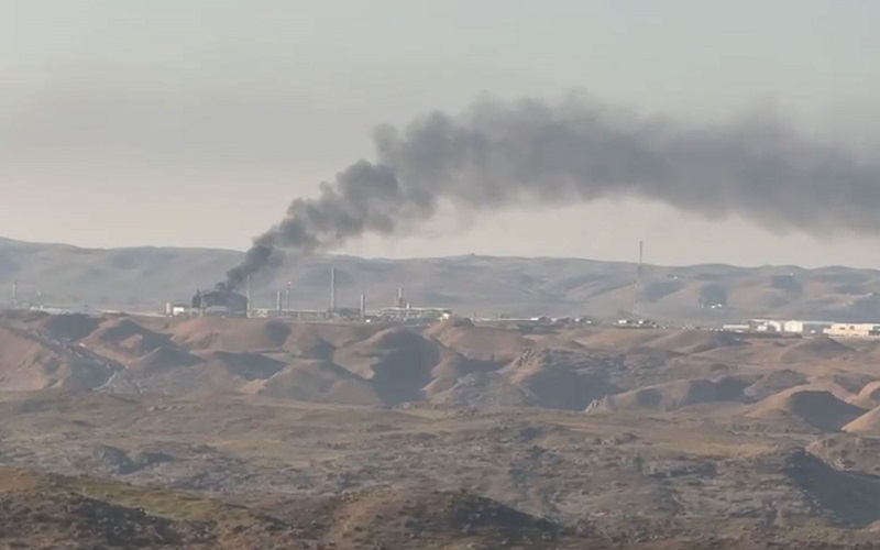 هجوم يستهدف حقل كورمور الغازي بمحافظة السليمانية في إقليم كوردستان