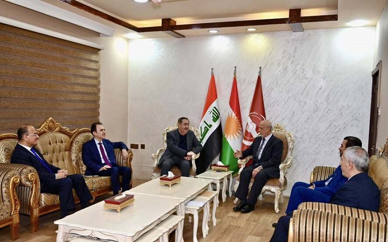 الاتحاد الإسلامي الكوردستاني يستقبل وفد الحزب الديمقراطي الكوردستاني