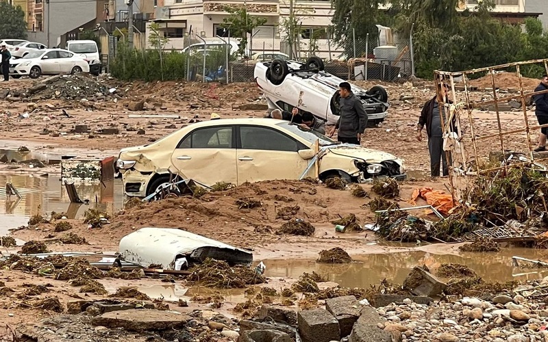 سيول جارفة تجتاح إقليم كوردستان