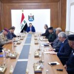 القائد العام للقوات المسلحة العراقية محمد شياع السوداني يترأس اجتماعاً لاستعراض نتائج عمل اللجنة التحقيقية المشكلة لمعرفة ملابسات الهجوم الذي استهدف حقل كورمور الغازي بمحافظة السليمانية