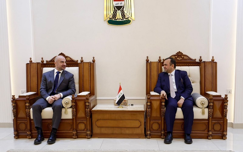 رئيس تحالف النهج الوطني عبد الحسين الموسوي يستقبل رئيس الاتحاد الوطني الكوردستاني بافل طالباني