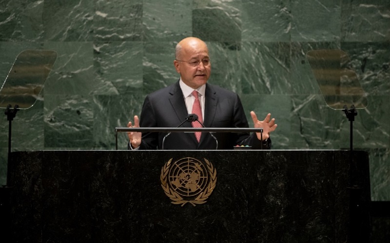 الرئيس العراقي السابق برهم أحمد صالح