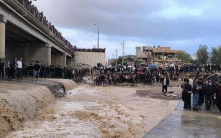 سيول جارفة تجتاح إقليم كوردستان
