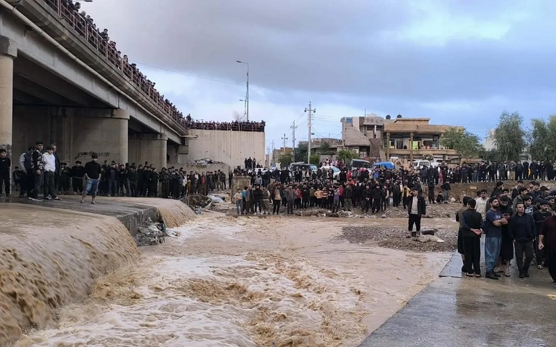 سيول جارفة تجتاح إقليم كوردستان