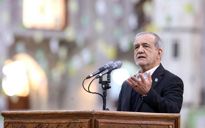 الرئيس الإيراني مسعود بزشكيان