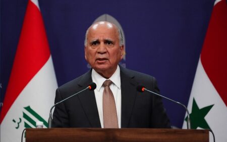 نائب رئيس الوزراء وزير الخارجية العراقي فؤاد حسين