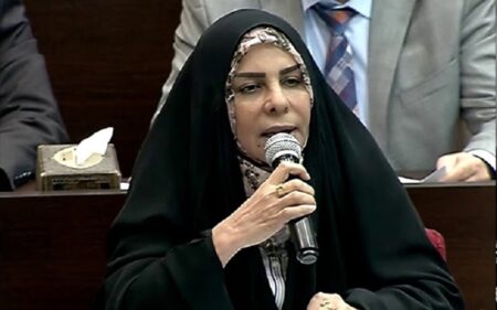 عضو مجلس النواب العراقي عن ائتلاف الاعمار والتنمية سهام الموسوي