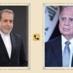 نائب رئيس الوزراء وزير الخارجية العراقي فؤاد حسين، ووزير الخارجية الإيراني عباس عراقجي