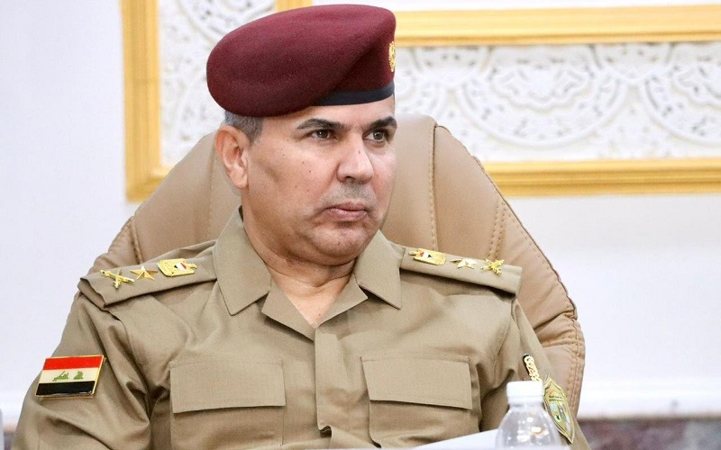 رئيس خلية الإعلام الأمني التابعة لقيادة العمليات المشتركة العراقية الفريق سعد معن