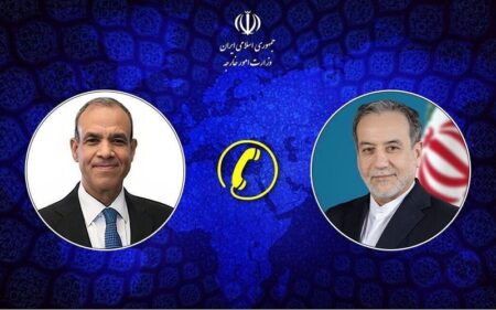 اتصال هاتفي بين وزير الخارجية الإيراني عباس عراقجي ونظيره المصري بدر عبد العاطي