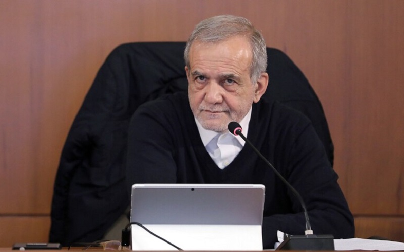 الرئيس الإيراني مسعود بزشكيان