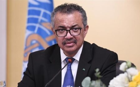 المدير العام لمنظمة الصحة العالمية تيدروس أدهانوم غيبريسوس