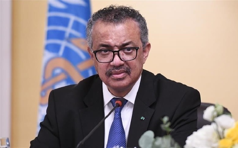 المدير العام لمنظمة الصحة العالمية تيدروس أدهانوم غيبريسوس