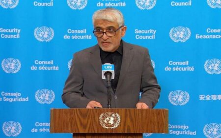 مندوب إيران الدائم لدى الأمم المتحدة أمير سعيد إيرواني