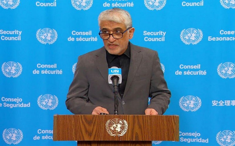 مندوب إيران الدائم لدى الأمم المتحدة أمير سعيد إيرواني