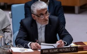 مندوب إيران الدائم لدى الأمم المتحدة أمير سعيد إيرواني