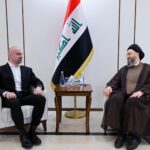 رئيس الإتحاد الوطني الكوردستاني بافل طالباني يجتمع مع رئيس تيار الحكمة الوطني السيد عمار الحكيم